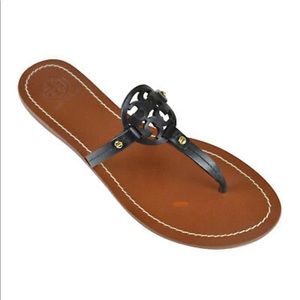 Black Tory Burch Flat Sandal thing